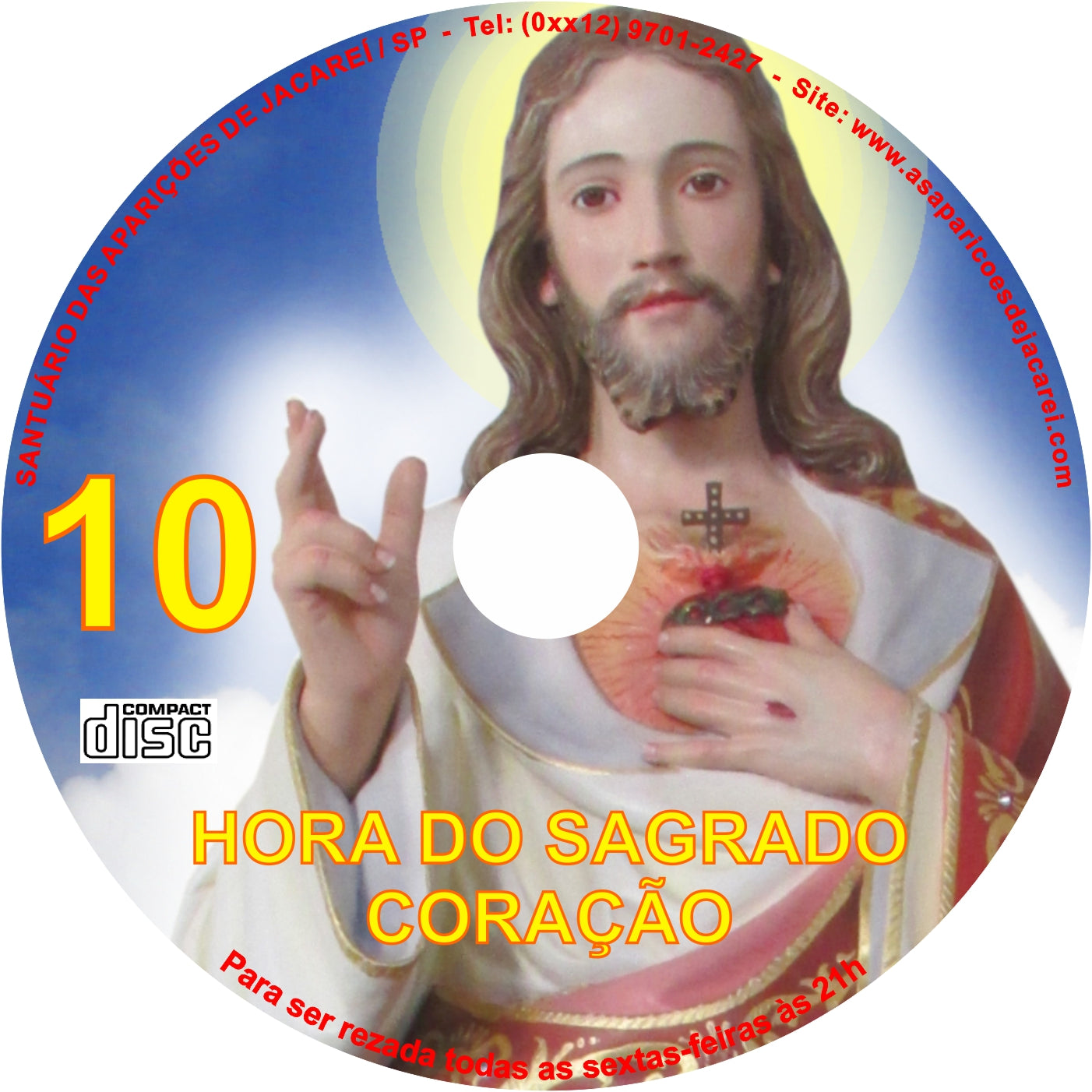 CD Hour of the Sacred Heart 10 CD Hour of the Sacred Heart 10